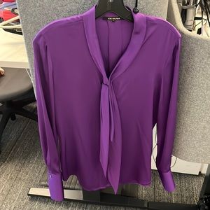 Kobi halperin purple blouse